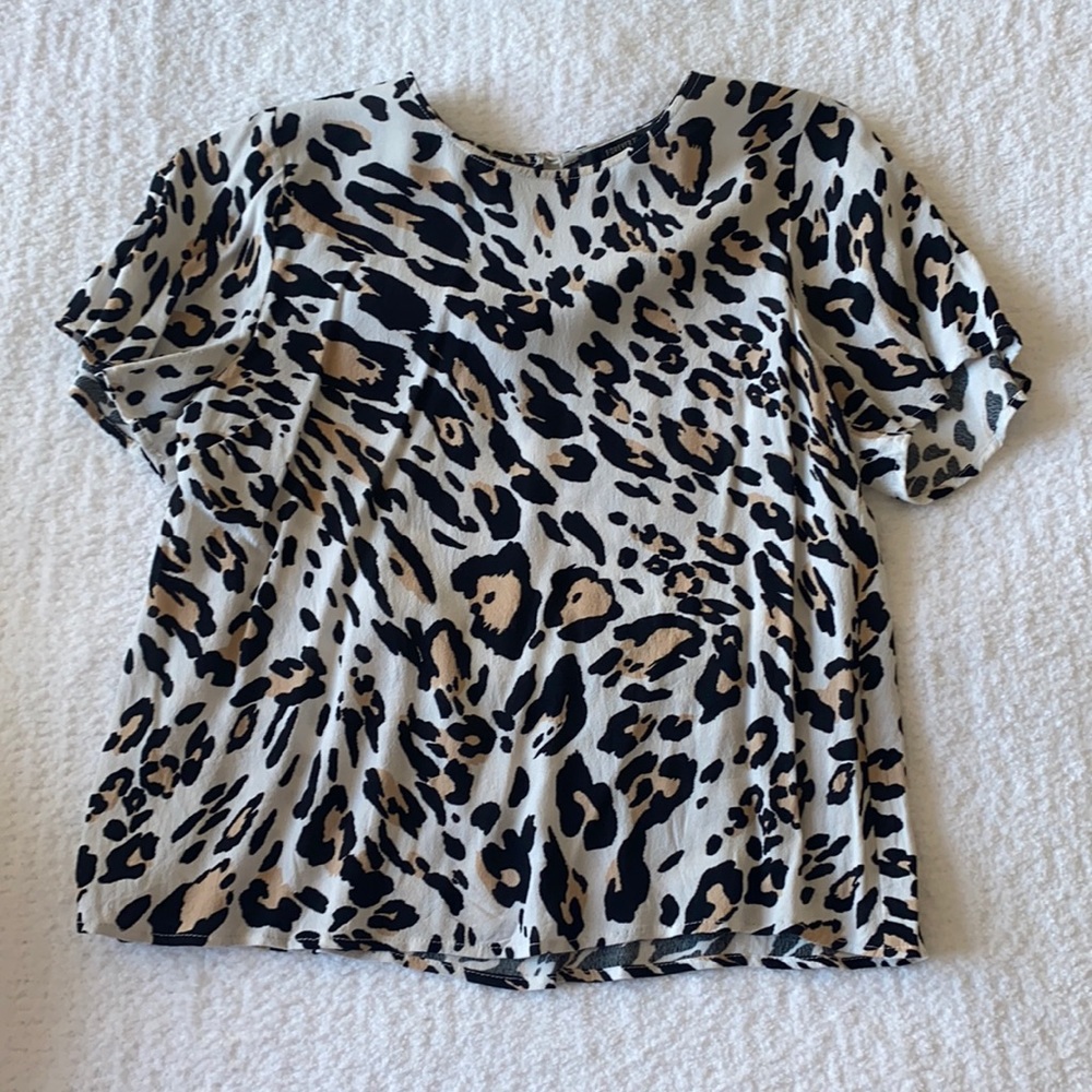 Leopard blouse